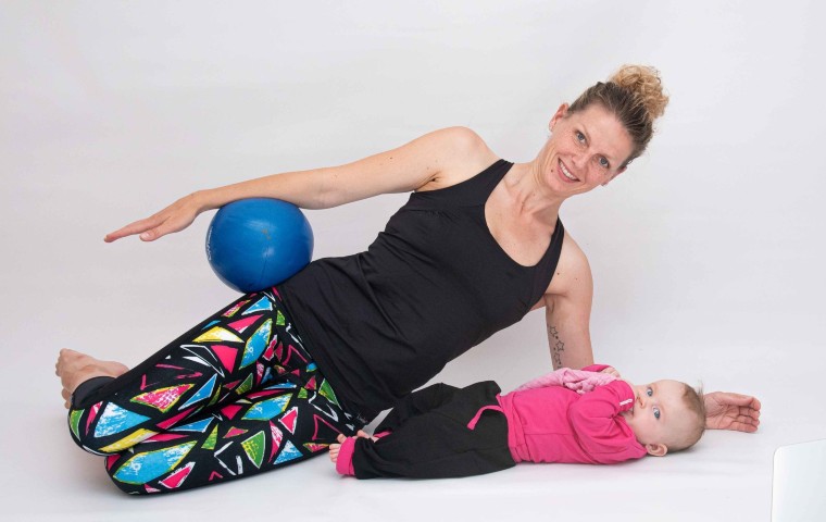Fitness mit Babytrage